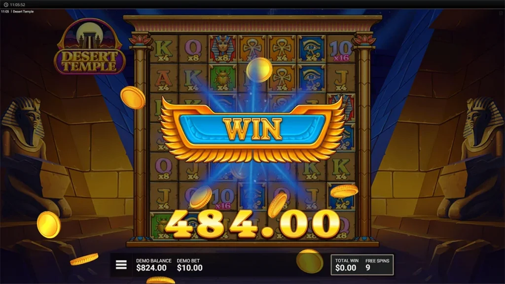 desert temple game