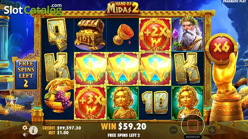 hand of midas 2 slot